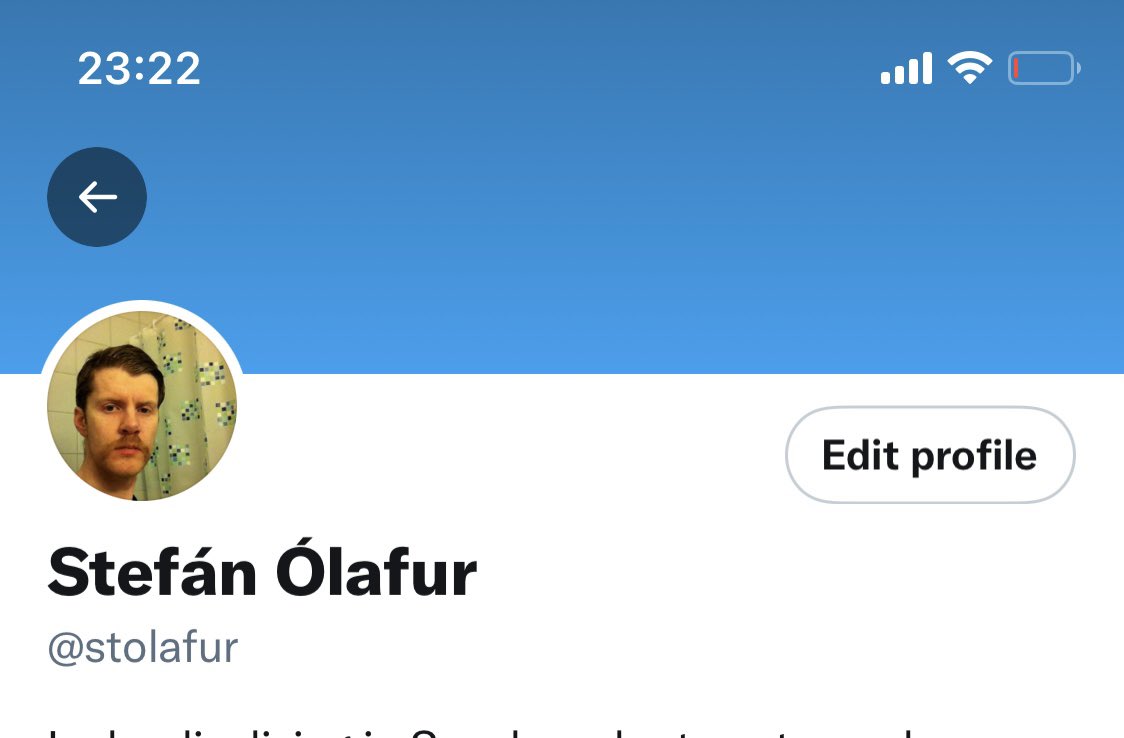 stolafur's tweet photo. @Magnussigurdur Fagurblár banner! 👌 https://t.co/sVfHEguk2S