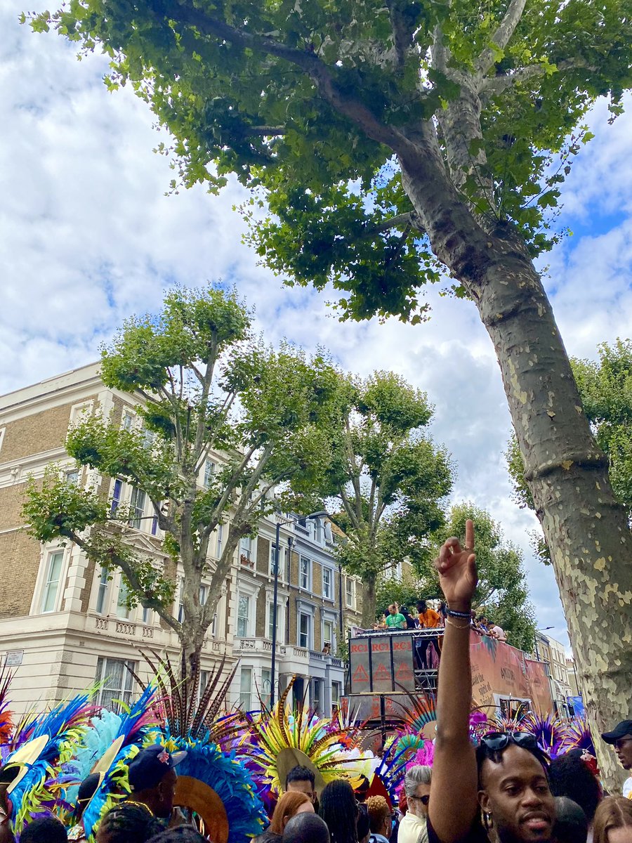 10 miles of walking (and dancing) at Notting Hill Carnival today 💃🏻 #WeActiveChallenge #AHPsActive #orthoptistonthemove