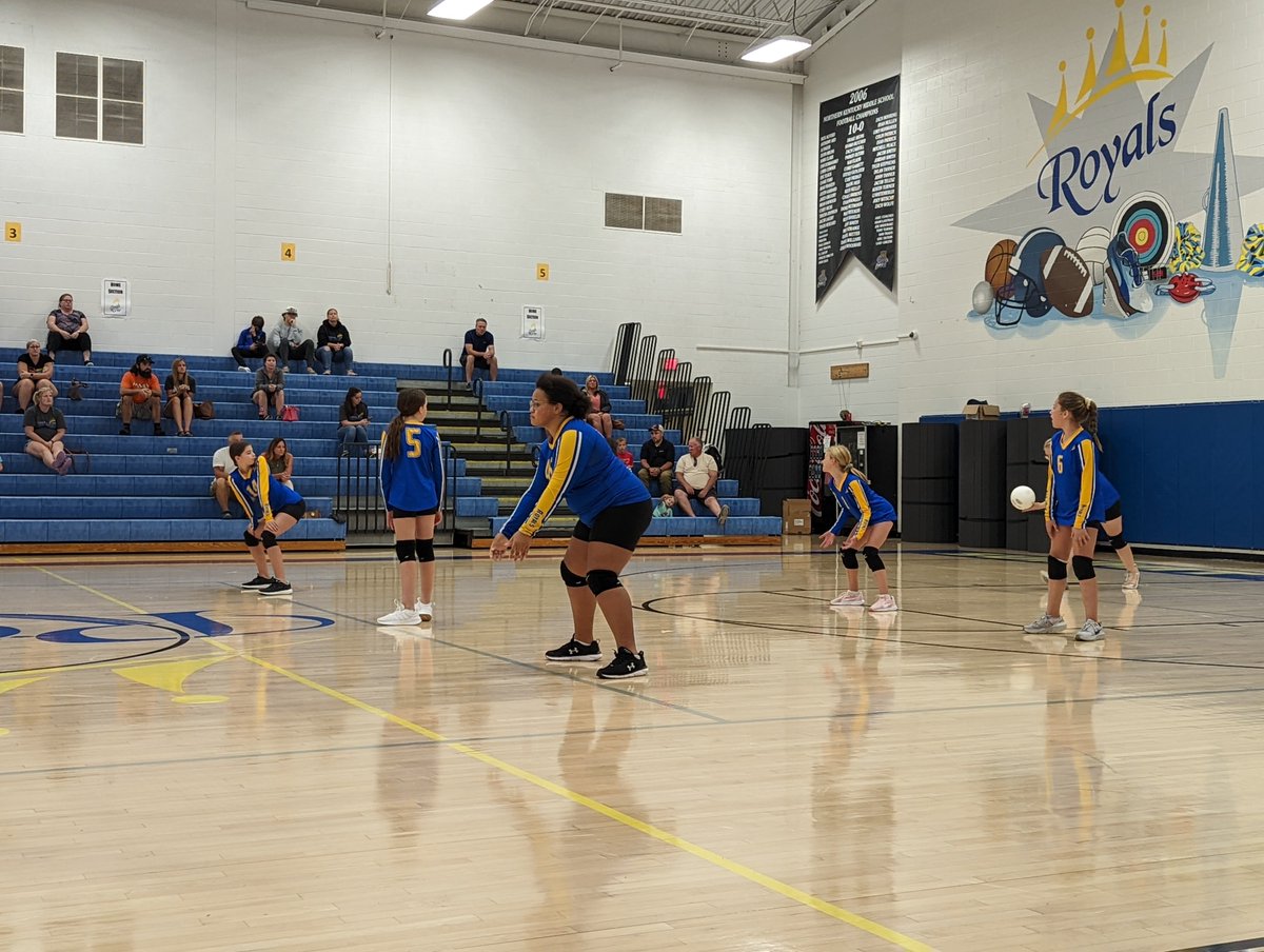 Another awesome win for the 6th grade Lady Royals. #BeRoyal #BuiltToLast