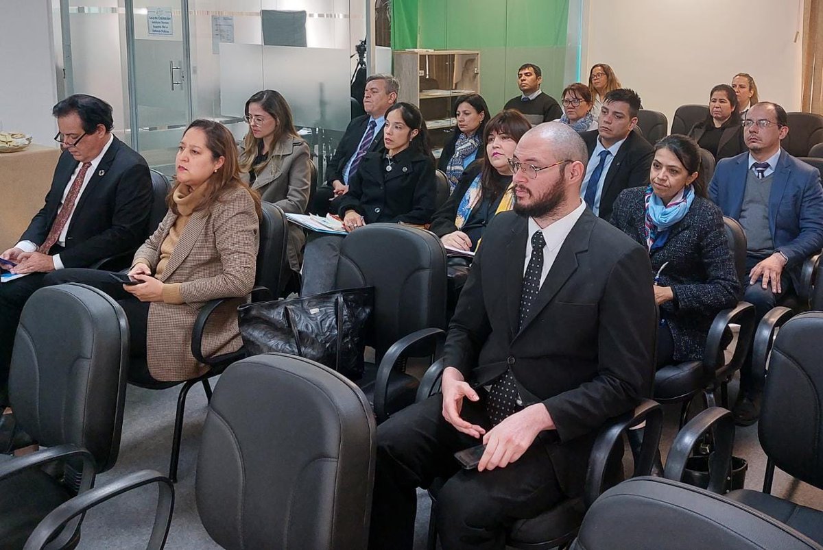 MDP_py's tweet photo. El Instituto Técnico Superior de la Defensa Pública organizó el “Curso de Derechos Culturales y Acceso a la Justicia Intercultural”, dictado por la jurista y especialista en #DDHH, Esther Prieto. 

La capacitación se realizó en el marco de la #REDPO. https://t.co/4z2s53faYU