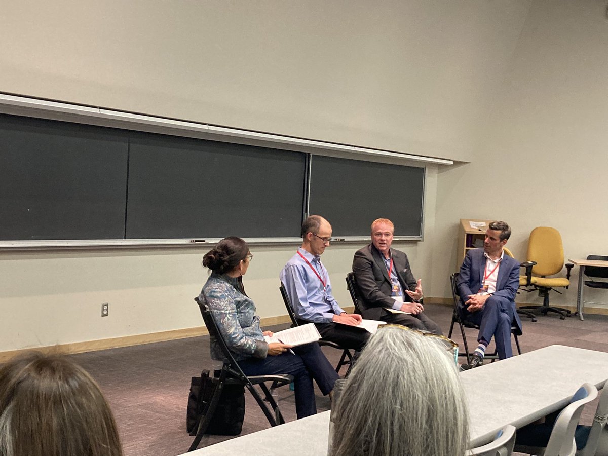 “Our willingness to change is the biggest obstacle to getting to net-zero” says Brad Liski, CEO of <a href="/TruEarthLaundry/">Tru Earth</a>, on a panel with <a href="/SenRosaGalvez/">Rosa Galvez</a>, climate scientist Nathan Gillett and Jonathan Fowler from  <a href="/Vancity/">Vancity</a>