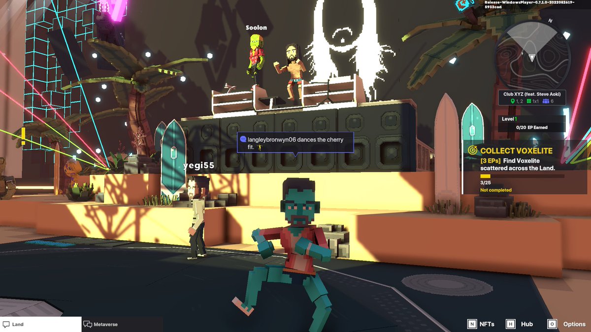 langleybron06's tweet photo. @TheSandboxGame @steveaoki I just participated in the #SandboxAlphaS3Giveaway for a chance to win 500 SAND! On stage with Steve Aoki, check out my screenshot below!
👇 #TheSandboxGame #AlphaSeason3 https://t.co/PkmcKUFrxR