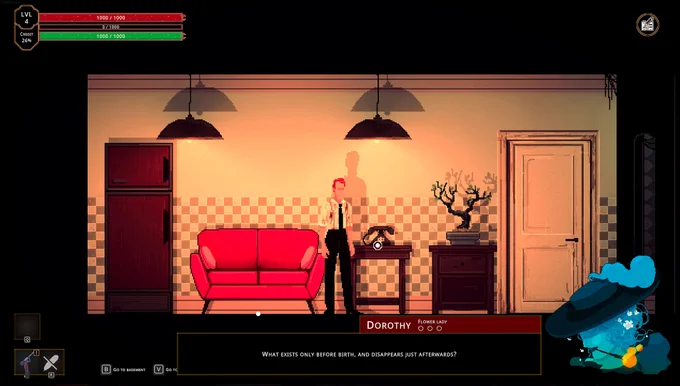 ドット絵サバイバルホラーPvPvEシューター『HELL IS OTHERS』10月20日リリース-唯一の友"盆栽"のために血を求める血を求め、死闘を繰り広げます。 