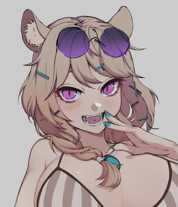 I have so many drawings going on, but none are ready to post  