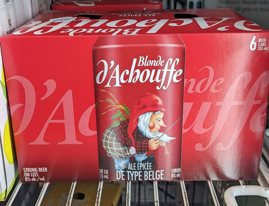 bieresanslimite's tweet photo. 🚨Alerte aux nouveaux produits - Ville de Québec🚨
 👉Nouveautés en ligne la Blonde D'Achouffe en caisse de 6 🕺
✔Commandez 7 jours sur 7 jusqu'à 21h 😎 livré le jour même
✔Bières, vins, chips et tout le reste
https://t.co/T746LXyEZc #jachetelocal https://t.co/0nJ4nJUE1u