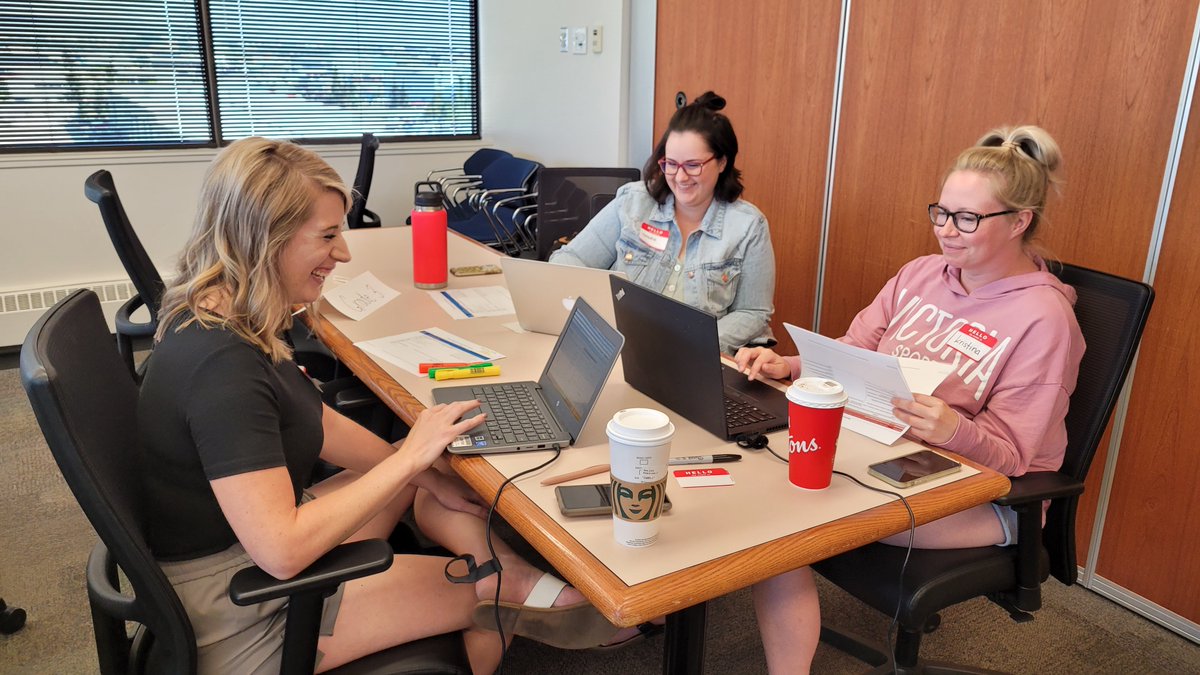 BlackGldSchools's tweet photo. Over the summer, #BGSD held three voluntary PD days for our educators focused on the new #ABCurriculum. 

They worked together collaboratively creating year plans, unit plans, and lessons to use in their classrooms this fall. #inspiresuccess https://t.co/Ashj8BspQD