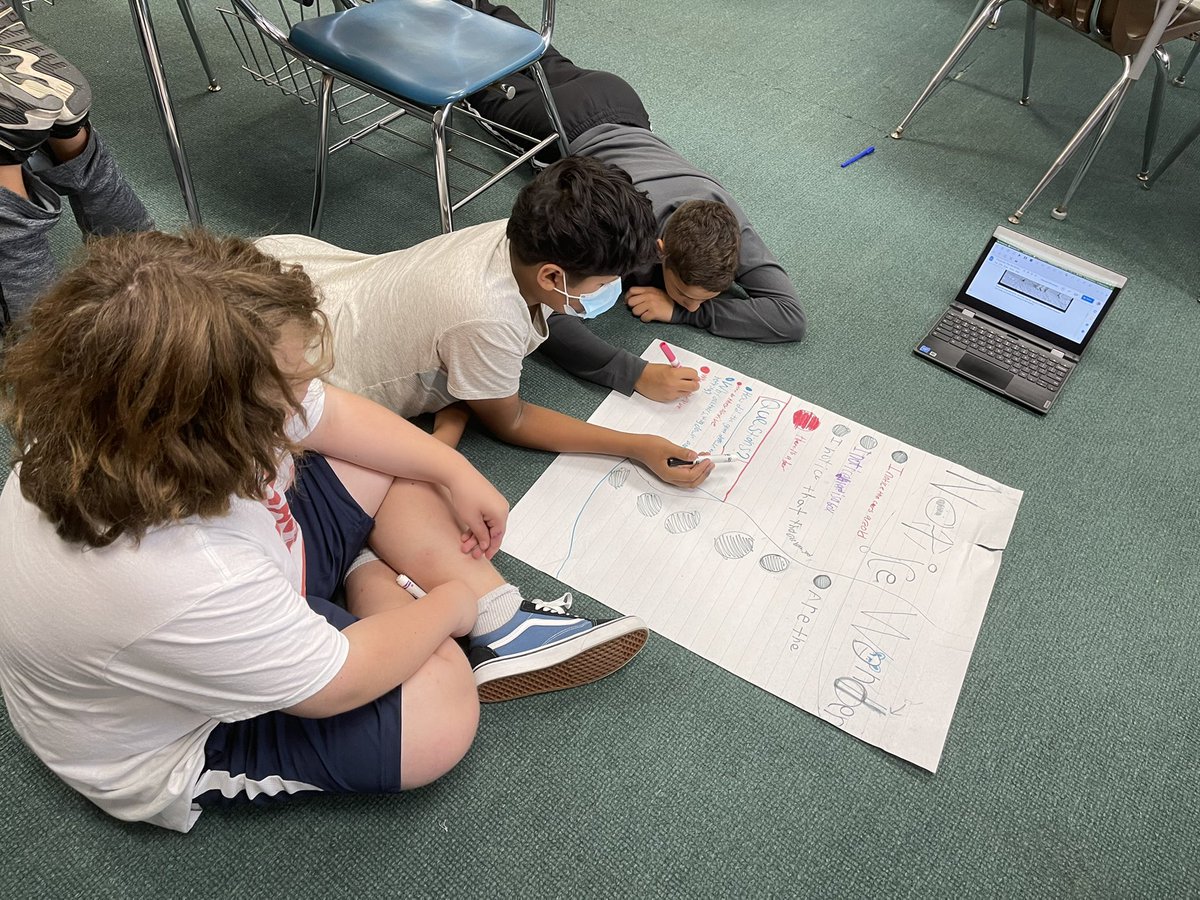 MrsDunneback's tweet photo. I notice and I wonder activity in Ms. Appleberry’s 6th grade ELA class as an introduction to reading Bud, Not Buddy. #BeEvergreen https://t.co/ebC2yx4yGi