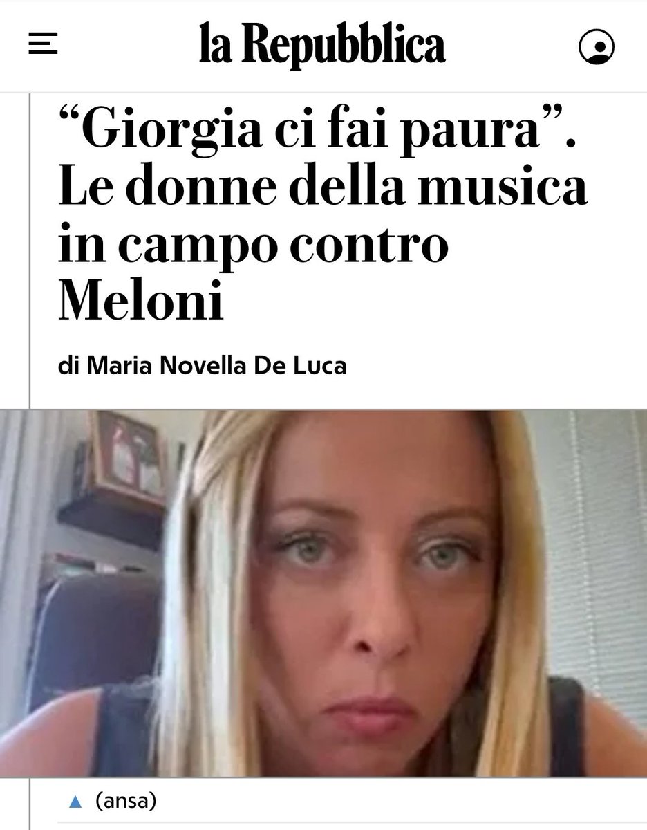 EugenioCardi's tweet photo. #Meloni 😬 #ElezioniPolitiche2022 https://t.co/N4DoM6xSyC
