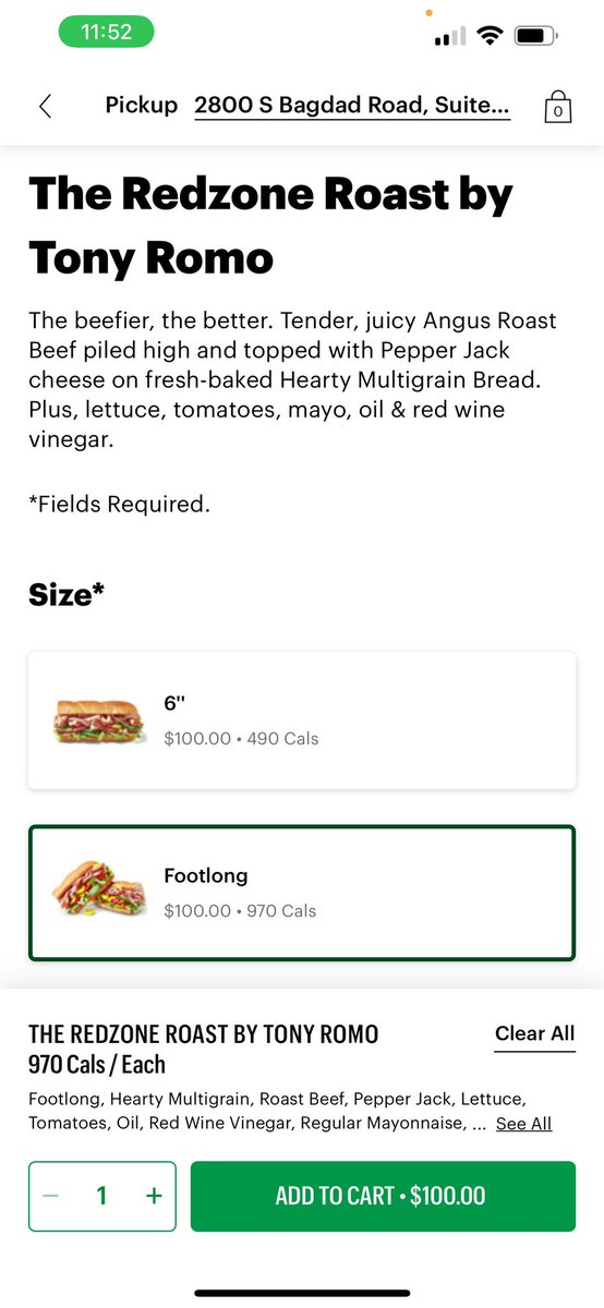 CedrikChavez's tweet photo. @SUBWAY “inflation” or the @dallascowboys tax 😂

#subway #cowboys #inflation https://t.co/wbPVDbhqeW