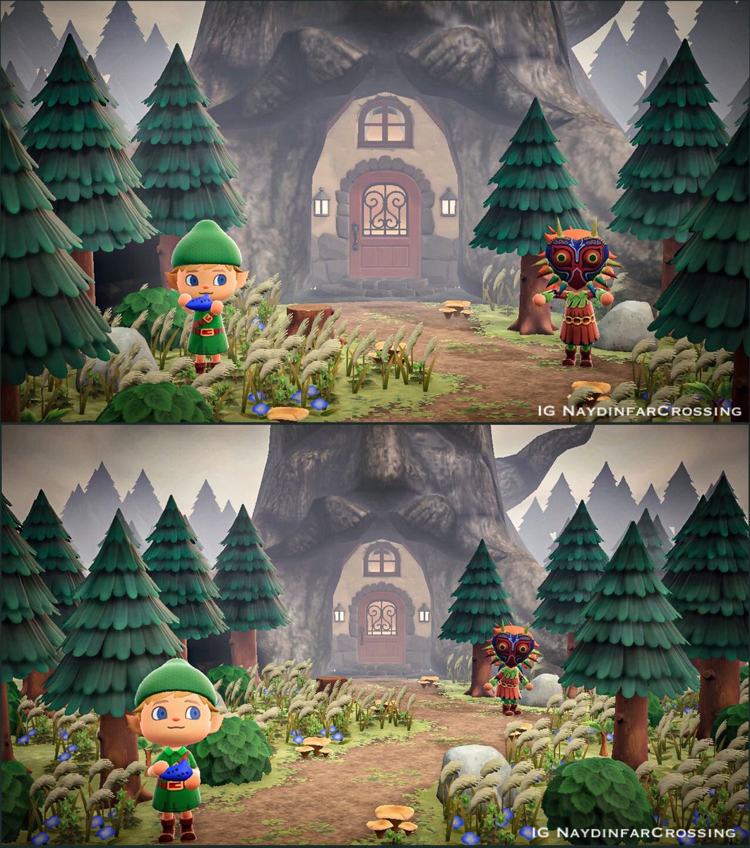naydinfar's tweet photo. Someone suggested the Deku Tree mod should have a door to my house....
#acnhmods https://t.co/5OiNFyADkl