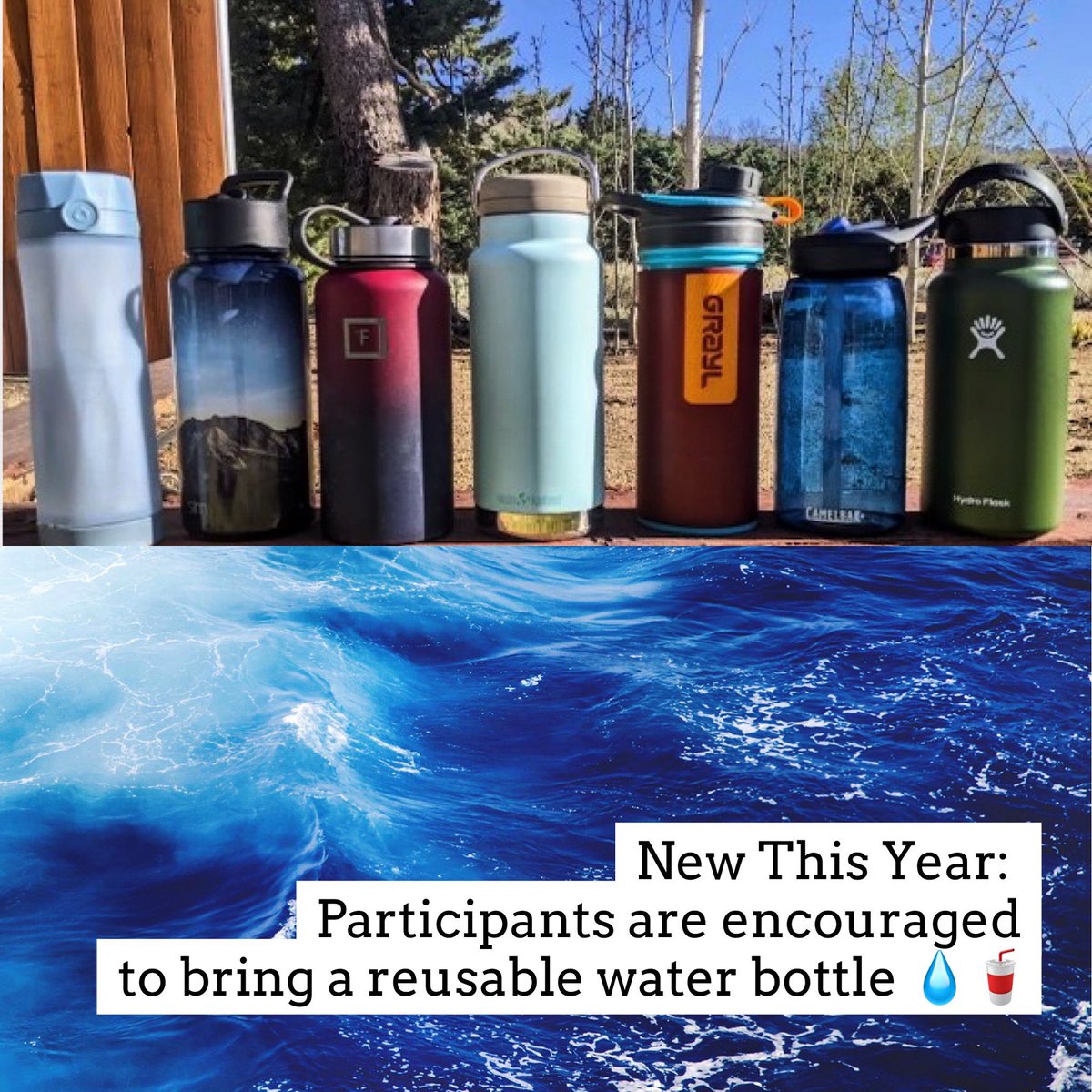 📣NEW THIS YEAR: Participants are encouraged to please bring a reusable water bottle to Cedar Brook Park for this year’s #TerryFoxRun 💧🥤We want to reduce waste and contact by avoiding having lots of tiny cups around 🌎🤗 #KeepItClean #MyScarborough #ImNotAQuitter