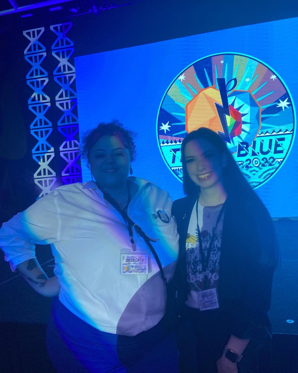 JuliaACallahan's tweet photo. We’re organizing, we’re building a better Georgia, and we will WIN for #reproductivejustice in November. I was beyond excited to represent Macon-Bibb over the weekend as a delegate during Georgia’s Democratic Convention. #TrueBlue22 https://t.co/nJvg5kJ9xQ
