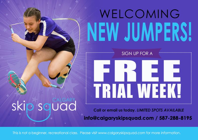 SkipSquadClub's tweet photo. FREE Trail Week! Come Jump With Us! - https://t.co/wJiNu5PIpo https://t.co/KC0UkyIAp9