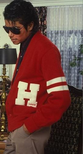 The107_hbcu's tweet photo. Remembering Michael Jackson on what would have been his 64th birthday.  
Images: Wearing @HowardU cardigan
Donating $600K to @UNCF 
Receiving honorary doctorate from @Fisk1866 https://t.co/Y6KjA8b1jj
