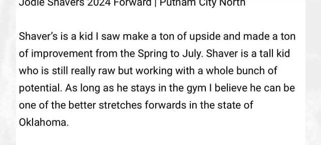 Jodie Shavers tweet media