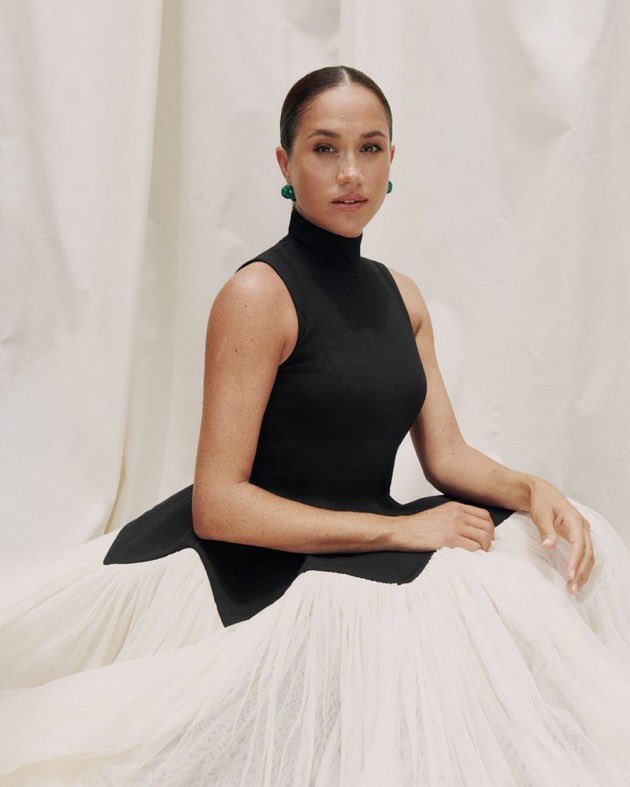 King1Kita's tweet photo. #HosHounkpatin did Meghan’s for @TheCut photoshoot for #AlisonPDavis’ #MeghanofMontecito https://t.co/hOMWxH9QYD