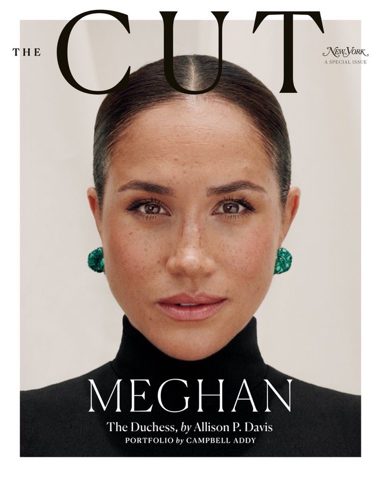 King1Kita's tweet photo. #HosHounkpatin did Meghan’s for @TheCut photoshoot for #AlisonPDavis’ #MeghanofMontecito https://t.co/hOMWxH9QYD