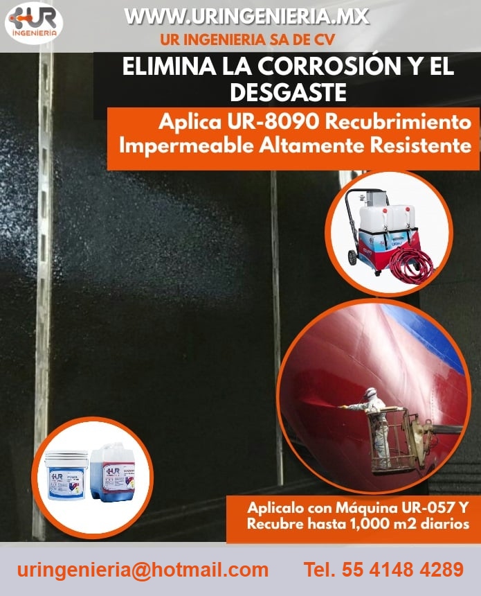 URINGENIERIA's tweet photo. 💦🛡¡Impermeabiliza por última vez! con Recubrimiento UR-8090 https://t.co/vyif9gvLqU https://t.co/SZGeBqtozf