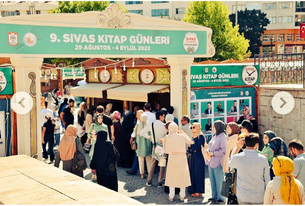 Dkab58's tweet photo. 9.Sivas Kitap Günleri güzel dolu dolu  bir hafta bizleri bekliyor 🙂 https://t.co/9qZtiMVHPb