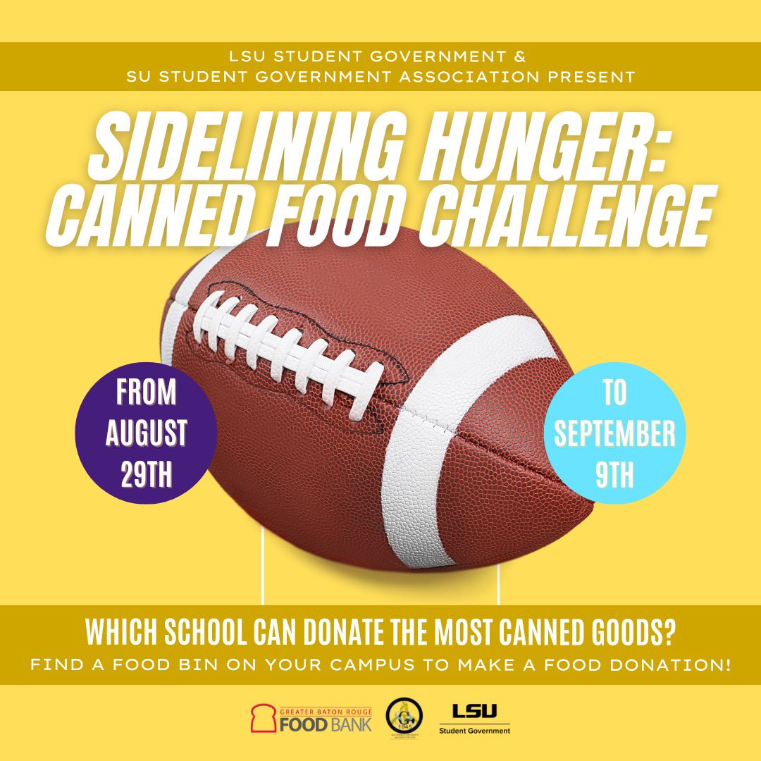 LSU Student Government tweet media