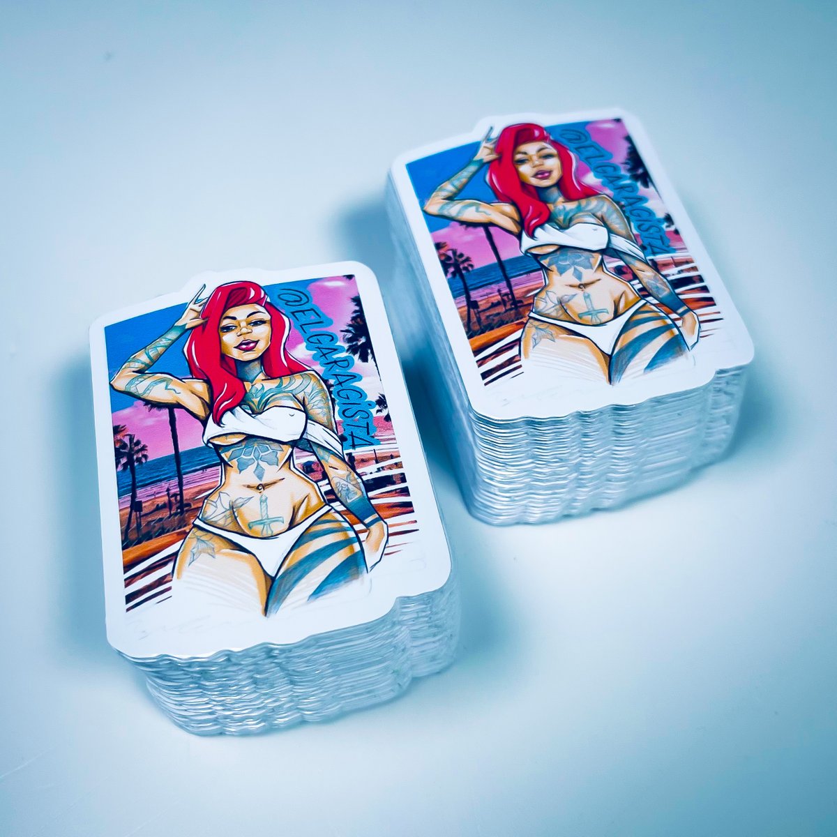 SmashSigns's tweet photo. These turned out great! Thanks @elgaragista 💚
-
#diecutslaps #smashsigns 
-
#diecutstickers #stickers #slaps #stickerarmy #stickeraddict #stickerart #art #stickerbomb #slapcity #stickerclub #digitalprint #printer #prints #cmyk #illustration #printedstickers https://t.co/LCxuJugSbq