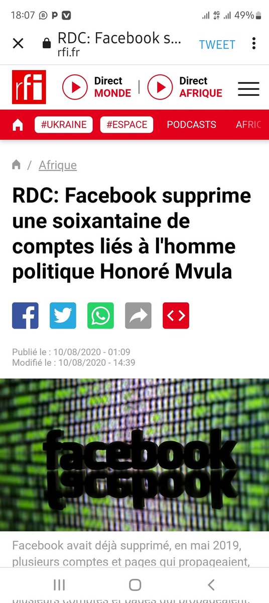 ElenaTshibanda's tweet photo. 🔴 24.000 $ comme conseiller de F.Tshisekedi @fatshi13, l'homme est chargé des réseaux sociaux.  

Specialiste en fake news de tout genre, Honoré Mvula dirige une équipe numérique chargée d'insulter les leaders politiques comme @moise_katumbi #DevosKitoko @DSESANGA #ClLubaya https://t.co/d20sVH4pTv