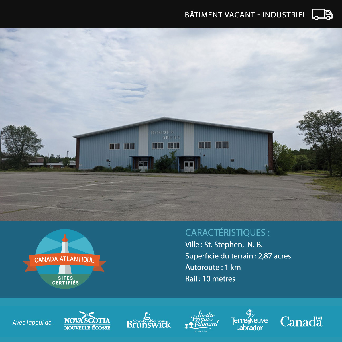NOUVEAU site certifié! Grâce à Sites certifiés du Canada atlantique, découvrez les plus récents sites certifiés prêts à être mis en valeur qui répondent aux principaux critères de sélection. Découvrez ce site dès aujourd’hui : lnkd.in/dbRC5J-N #AtlCanCertSites