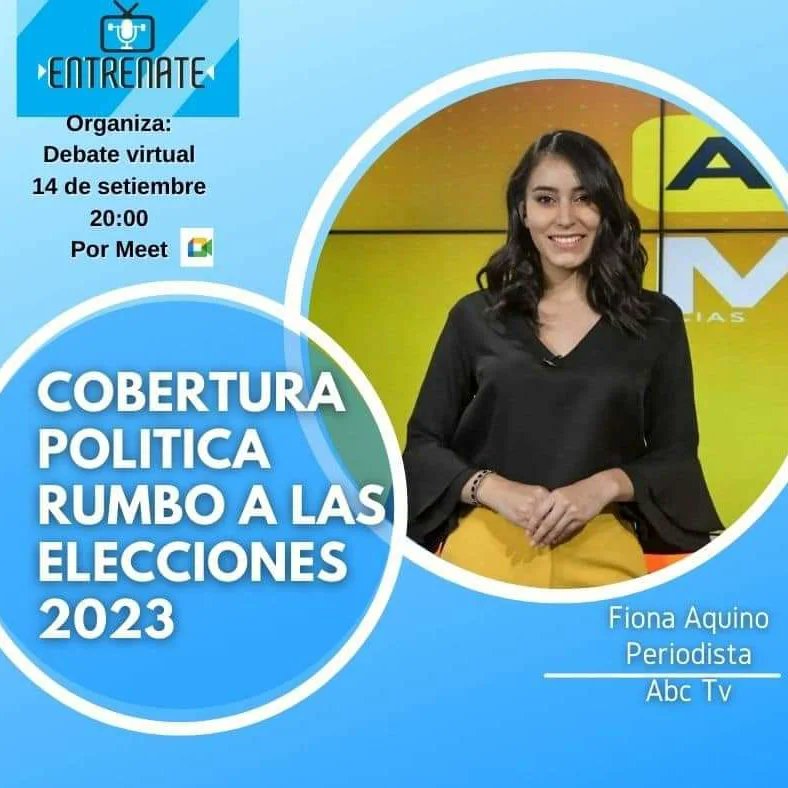 emilce_aponte's tweet photo. La experiencia y el conocimiento, claves para el éxito profesional. #EntrenatePy prepara el debate virtual con colegas del área @FionaVAquino @CarlosGomezPy y Lourdes Torres. Para estudiantes e interesados en gral. Informes al whatsapp 0981699068 @vanesasilguero
@Santander_Rober https://t.co/KxtTYmLoUg