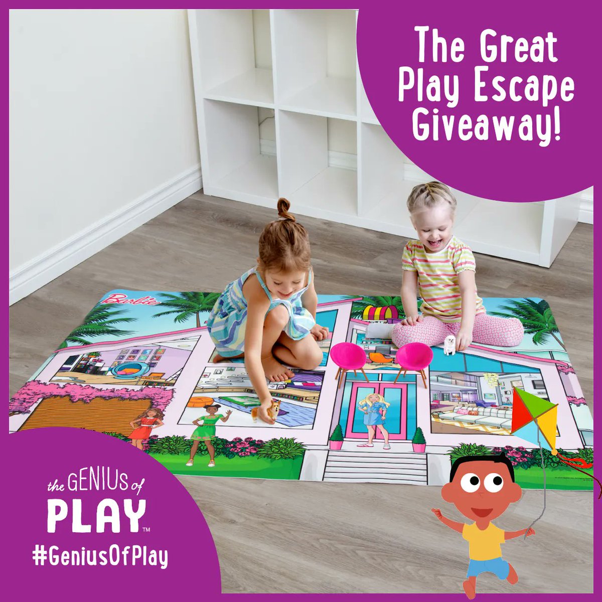 😎 Great Play Escape #Giveaway!
👉 Today’s prize: Jumbo Megamat from <a href="/tcg_toys/">TCG TOYS</a>
Enter for your chance to #win on The #GeniusofPlay’s Facebook Page: buff.ly/2SUPfkG