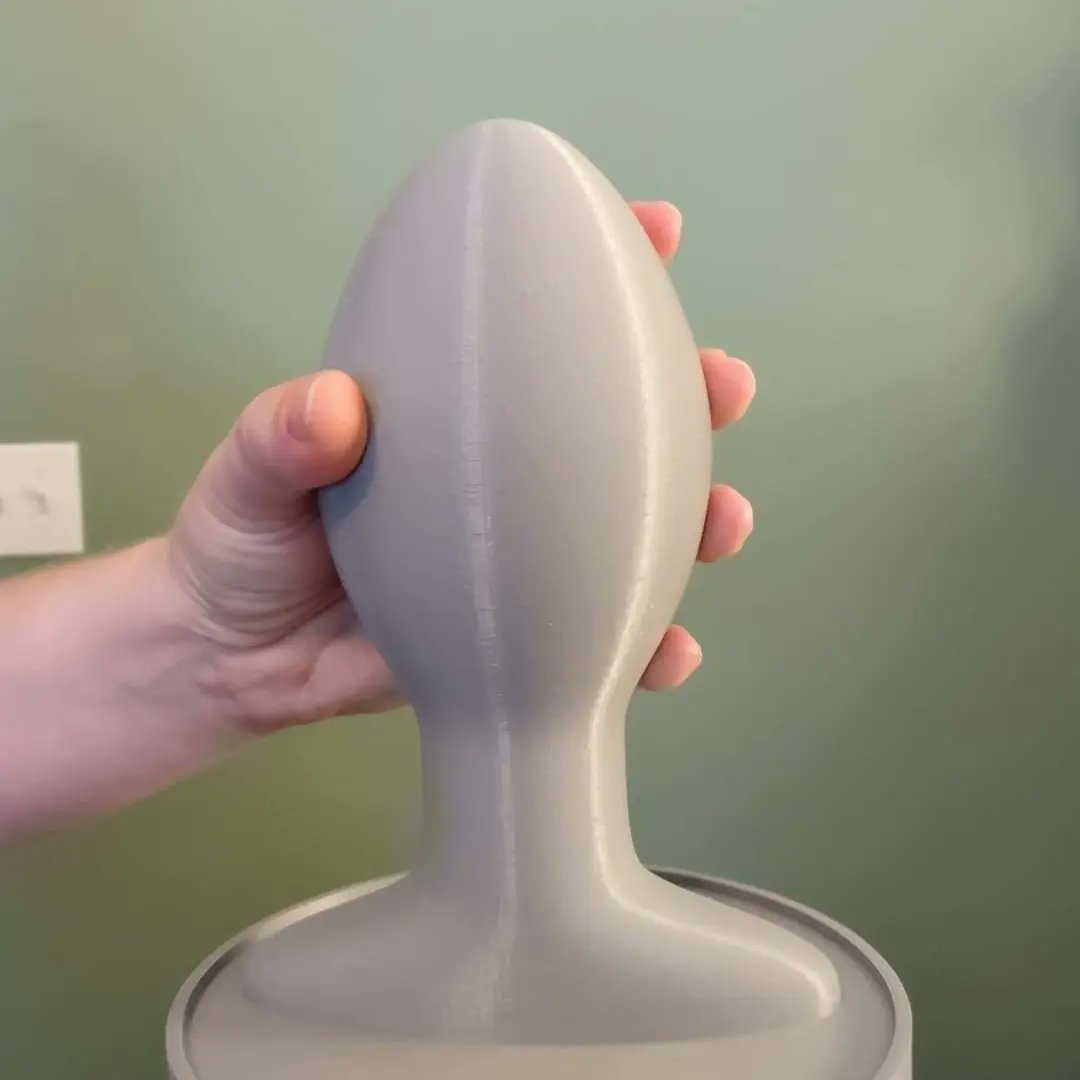 The newest out of the labs and it's starting processing tonight (will take a few months to be ready to sell), meet "destroyer". 3.4 inches of booty stretching fun.