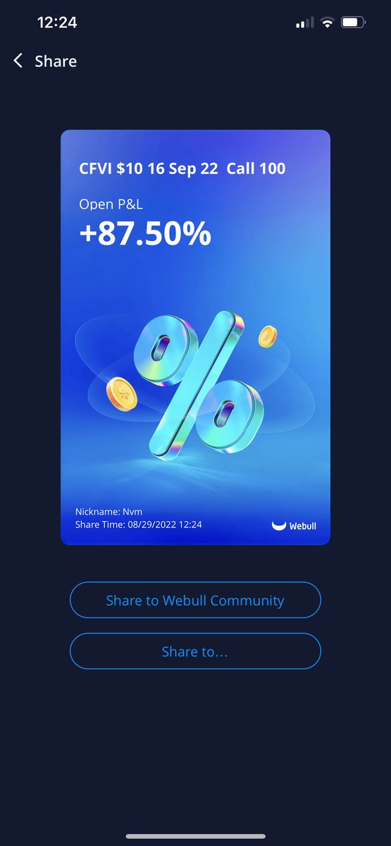 Degen_Traders's tweet photo. $CFVI got into some shares this morning along with some calls. Light work 🥱 https://t.co/xeWD7nZ6e4