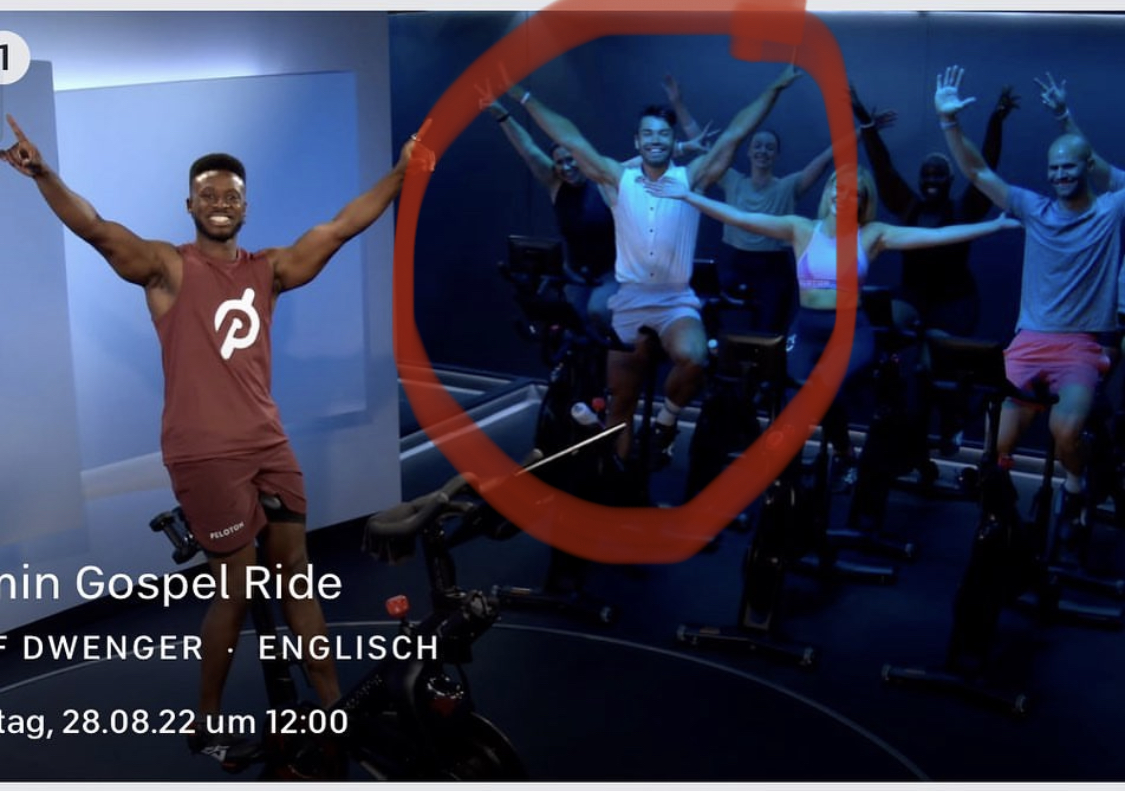LisaFritts's tweet photo. Cliff's Aug 28 Gospel Ride was a-mazing + a huge shout out of thanks to the gentleman in the white button down, his energy was EVERYTHING! @onepeloton https://t.co/xbhZEIzmu0