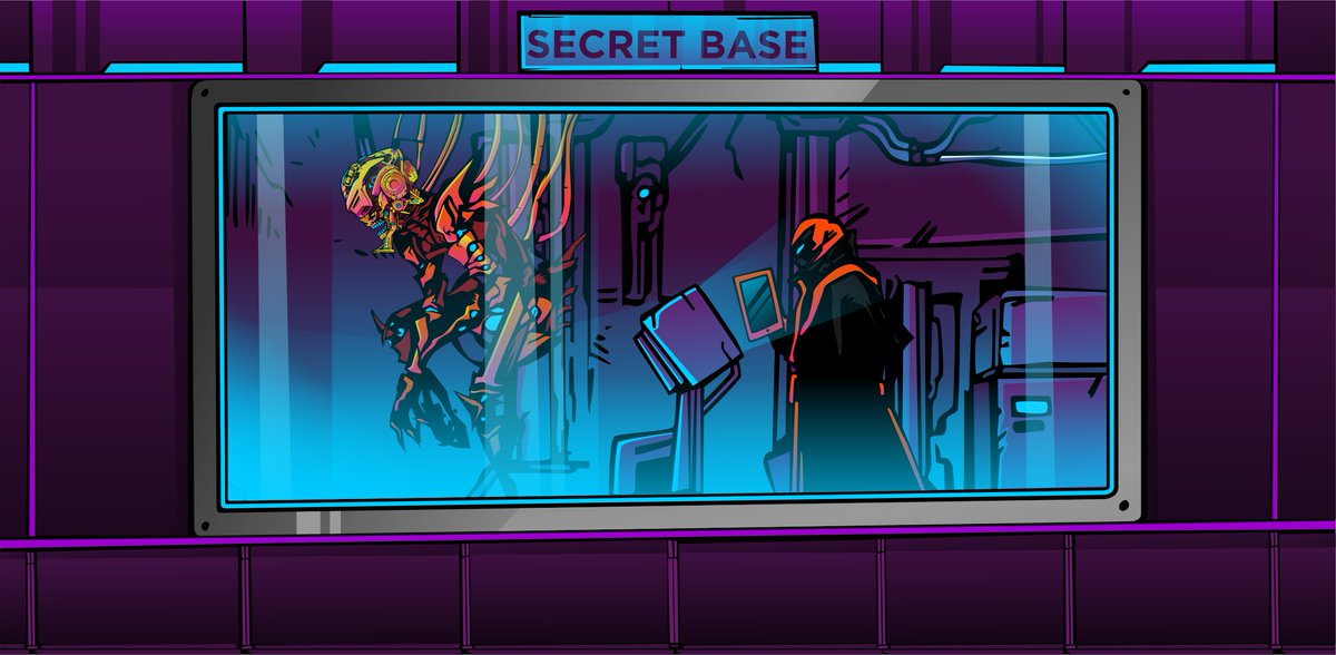 🔥Introducing Secret Base!

This where it all started for Lost Scythers, it's a place that many people from Arcadia won't forget.

Now in all seriousness Secret Base will be a comic story that will progress through time and Lost Scythers holders will decide what happens next.👌