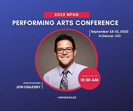 #NFHSPAC22 is packed full of workshops, networking, and even speakers known to motivate and inspire! Attendees will even have the opportunity to listen to Keynote Speaker Jon Oglesby (<a href="/thethunderrolls/">Jon Oglesby</a>) on Tuesday, September 20th!
bit.ly/2Y77AzS