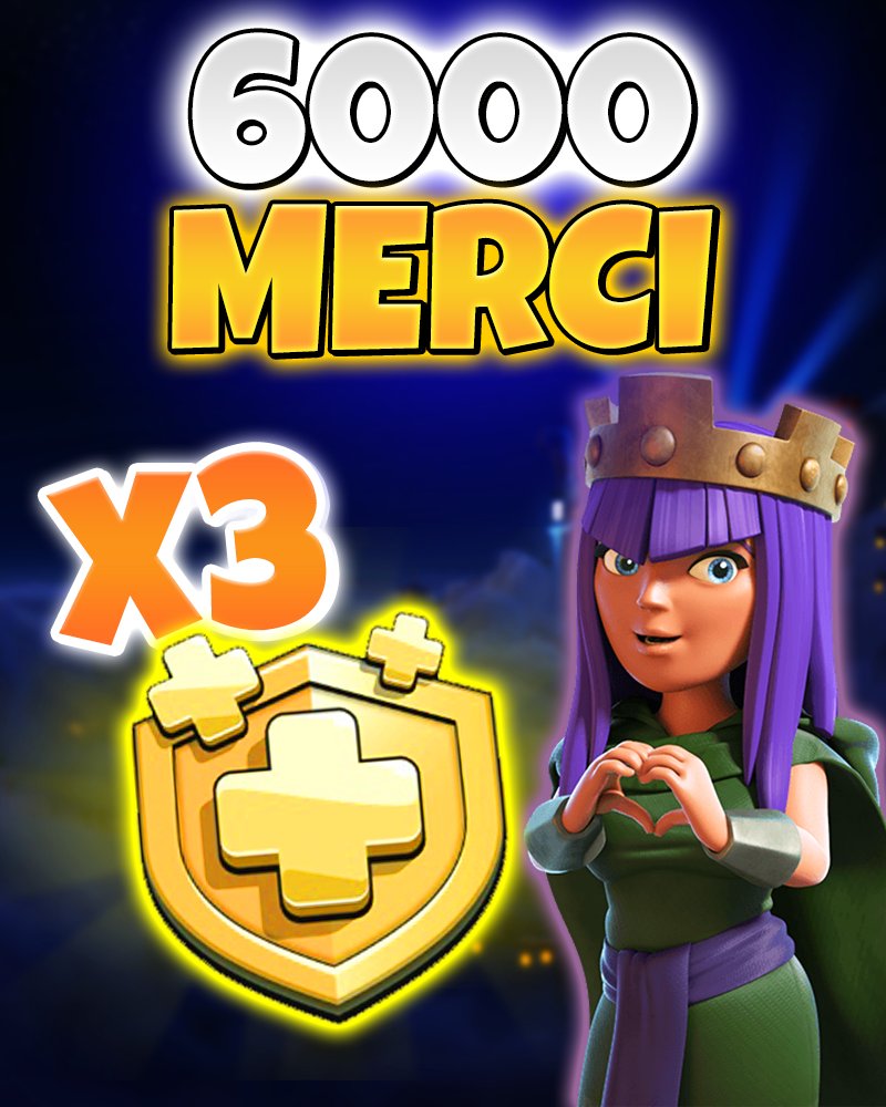 Nous avons franchi le cap des 6’000 abonnés sur YouTube !! ✌️🥳

Pour vous remercier, je vous fais gagner ici même 3 Pass Or ! 😁

Conditions :
♻️ RT
❤️ Follow <a href="/Skarex_/">Skarex</a>
 
👫 Tag 2 amis en commentaire 

⏳ TAS le 05/09