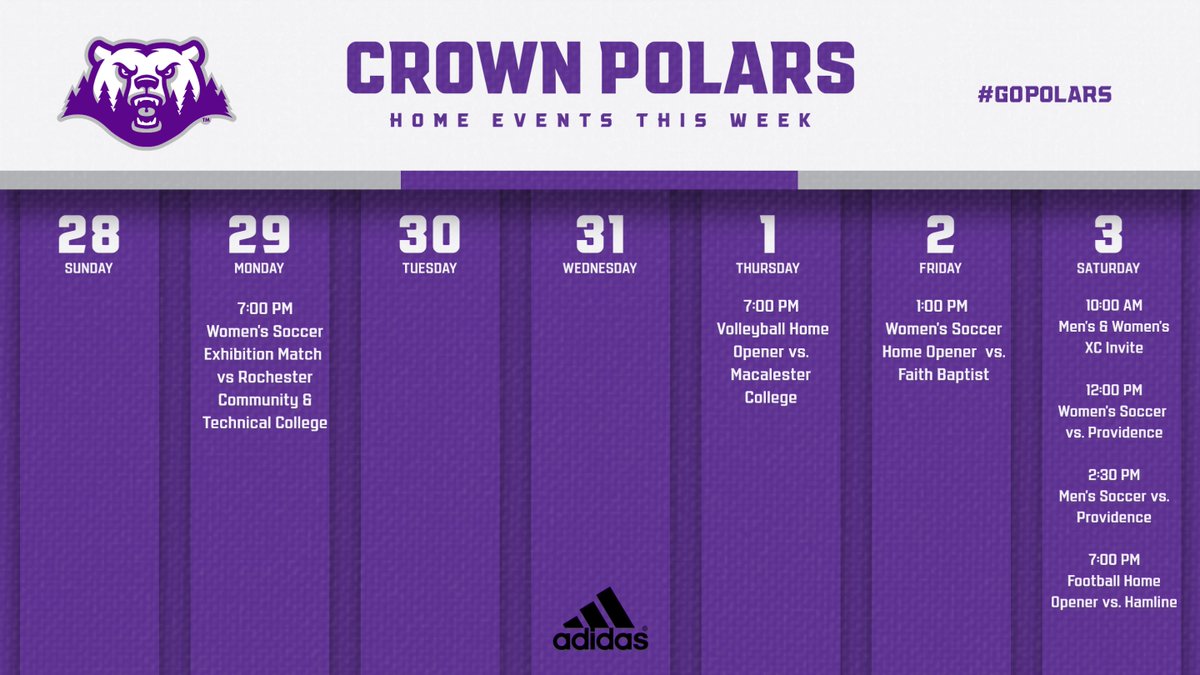 Crown College Polars tweet media