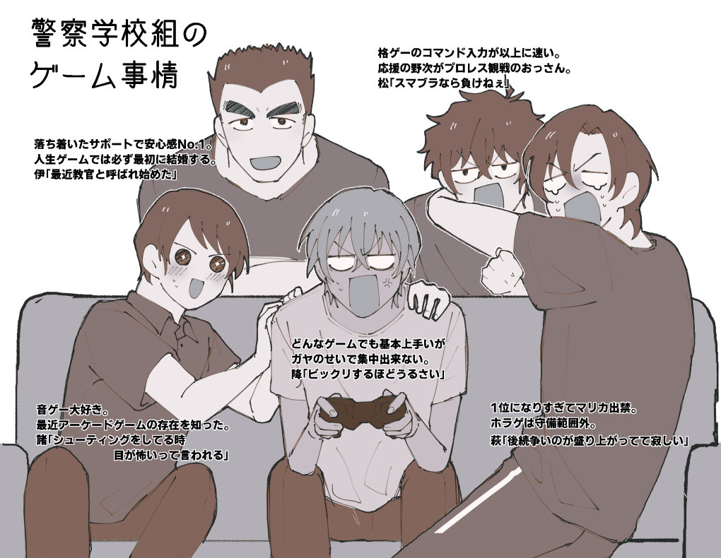 同期の納涼ホラゲ会 
