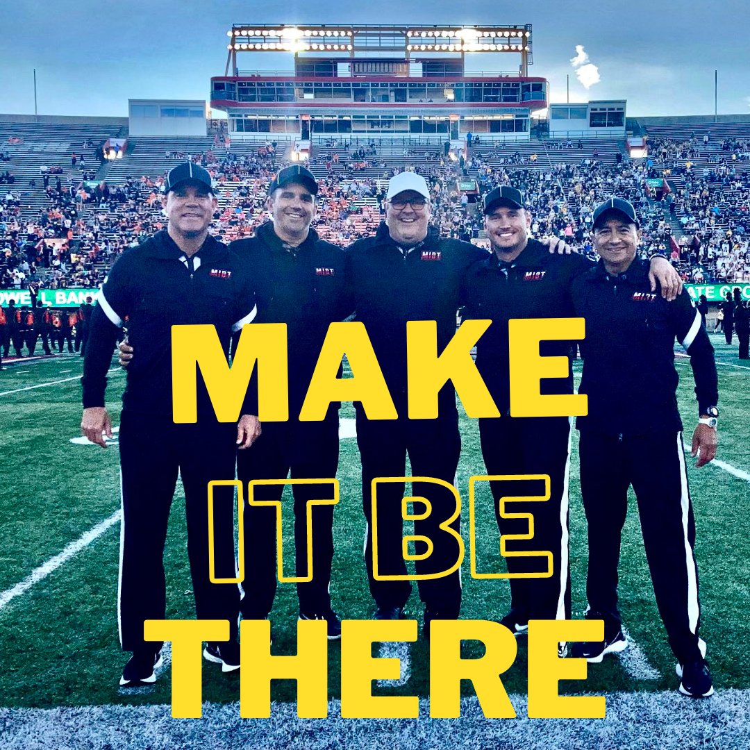 OfficiallySpeak's tweet photo. Robert Ybarra & crew Making It Be There at the FB season kickoff! Where did your crew kickoff the season? Share a pic & tag us! #highschoolfootball #footballseason #fridaynightlights #seasonkickoff #footballref #footballcrew #sayyestoofficiating #makeofficiatingcount https://t.co/hQpEXSAfKA