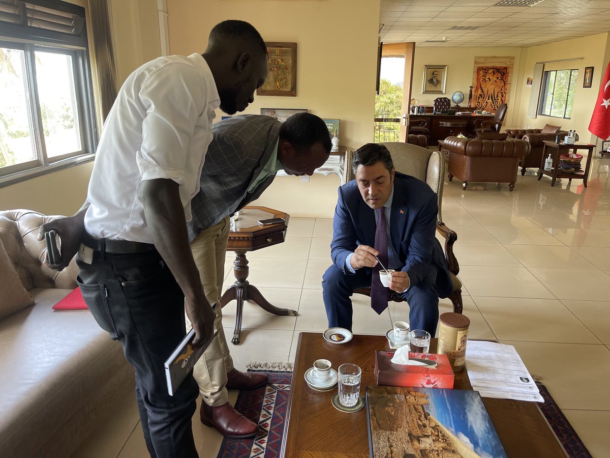 Tugume Nelson O (@tugumenelsono) on Twitter photo Today discussion with the Ambassador Karem and <a href="/MauriceMugisha/">Maurice Mugisha</a> on coffee value addition, market access with niche global markets for premium prices for increased incomes and foreign exchange <a href="/FrankTumwebazek/">Frank K Tumwebaze,MP: Isaiah 41: 11</a> @ Today discussion with the Ambassador Karem and <a href="/MauriceMugisha/">Maurice Mugisha</a> on coffee value addition, market access with niche global markets for premium prices for increased incomes and foreign exchange <a href="/FrankTumwebazek/">Frank K Tumwebaze,MP: Isaiah 41: 11</a> @