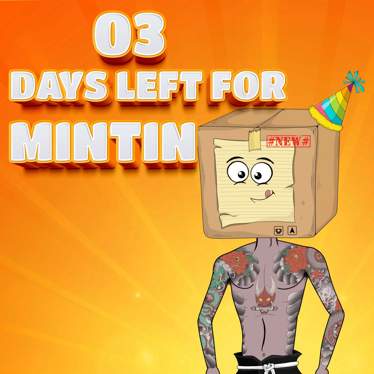 boxheadclub's tweet photo. 🔥🔥We are closer more than ever.🔥
Guys it's only three days till minting and it's totally free to mint. so pls keep alert and enjoy the project ⚠️🔥

#FreeMintNFT #NFTcollections #boxheadclub #NFTs #NFTCommunity https://t.co/O56F74MhWT