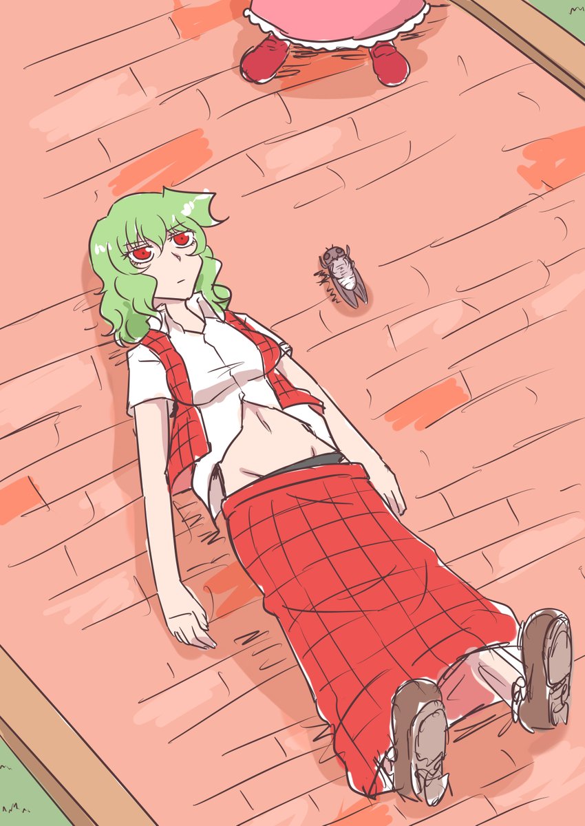 昨日知った事なんですけど
セミファイナルしてる蝉って交尾に全エネルギーを使って木に捕まってる事すらできなくなったマジで死ぬ一歩手前のセミファイナル状態なんですって
そういえば幽香さんも紅魔館にお泊りした次の日紅魔館のお庭に寝っ転がってる事がありますね
日向ぼっこかな? 