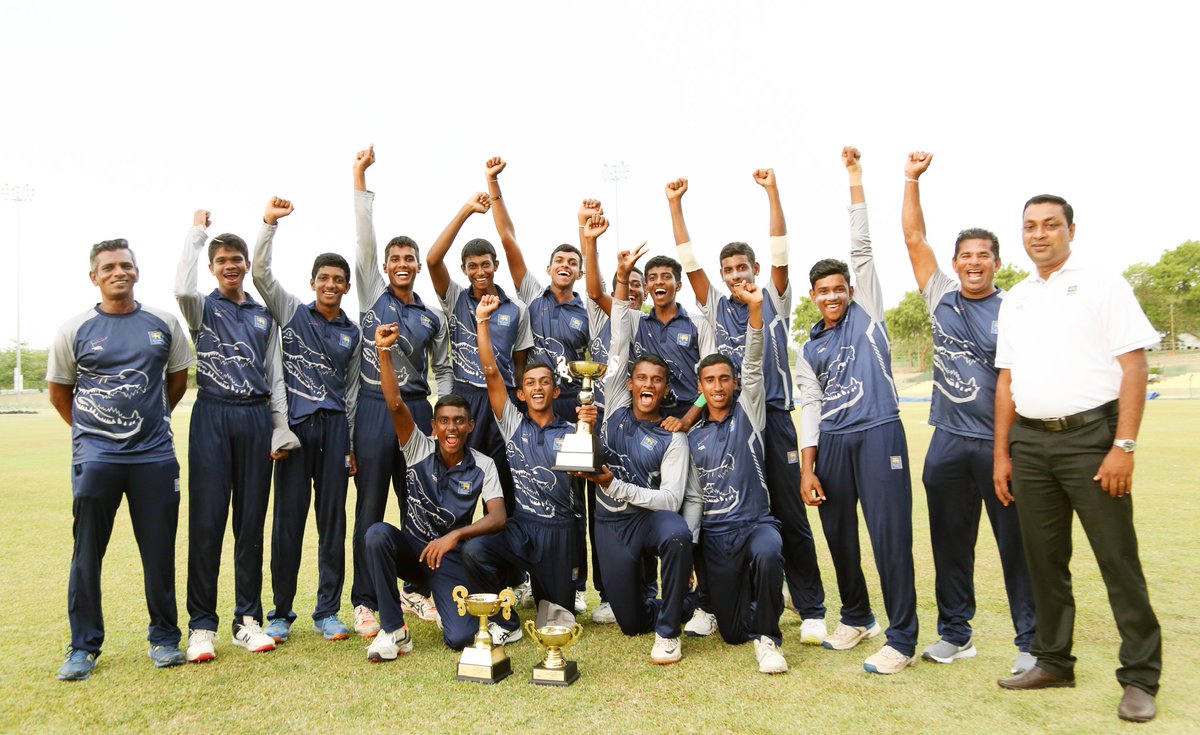 OfficialSLC's tweet photo. Colombo North were crowned champions of  the Under 17 Sri Lanka Youth League as they beat Kandy by 19 runs in the finals.

Best Batsman– Supun Waduge (Kandy)

Best Bowler– Garuka Sanketh (Colombo North)

Player of the Tournament – Dinura Kalupahana (Galle) 

#SLU17 https://t.co/BrJ4sg8MHg