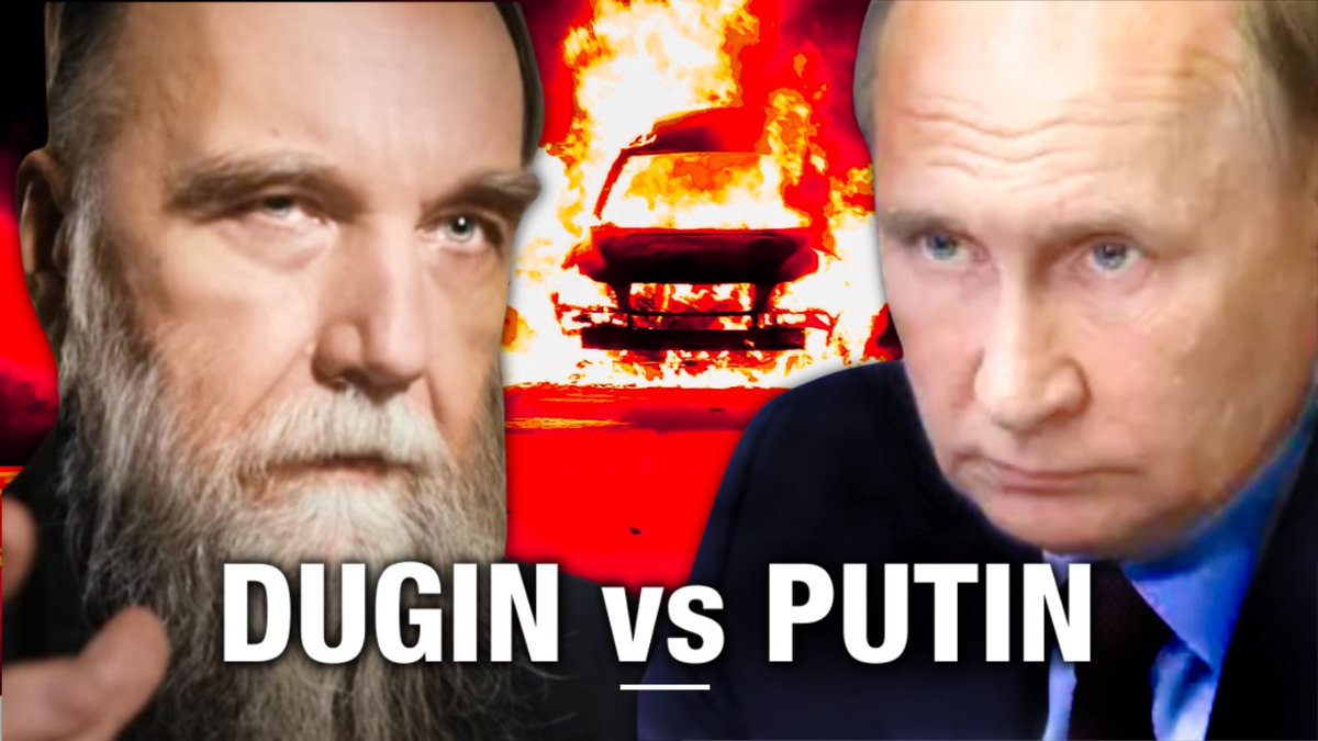 VladVexler's tweet photo. The REAL meaning of the killing of Dugin's daughter.

Major video on my main YouTube channel. Looking at Dugin's influence and implications for Rus, Ukr and the West. 

#UkraineUnderAttack https://t.co/oFnM1sWmFn