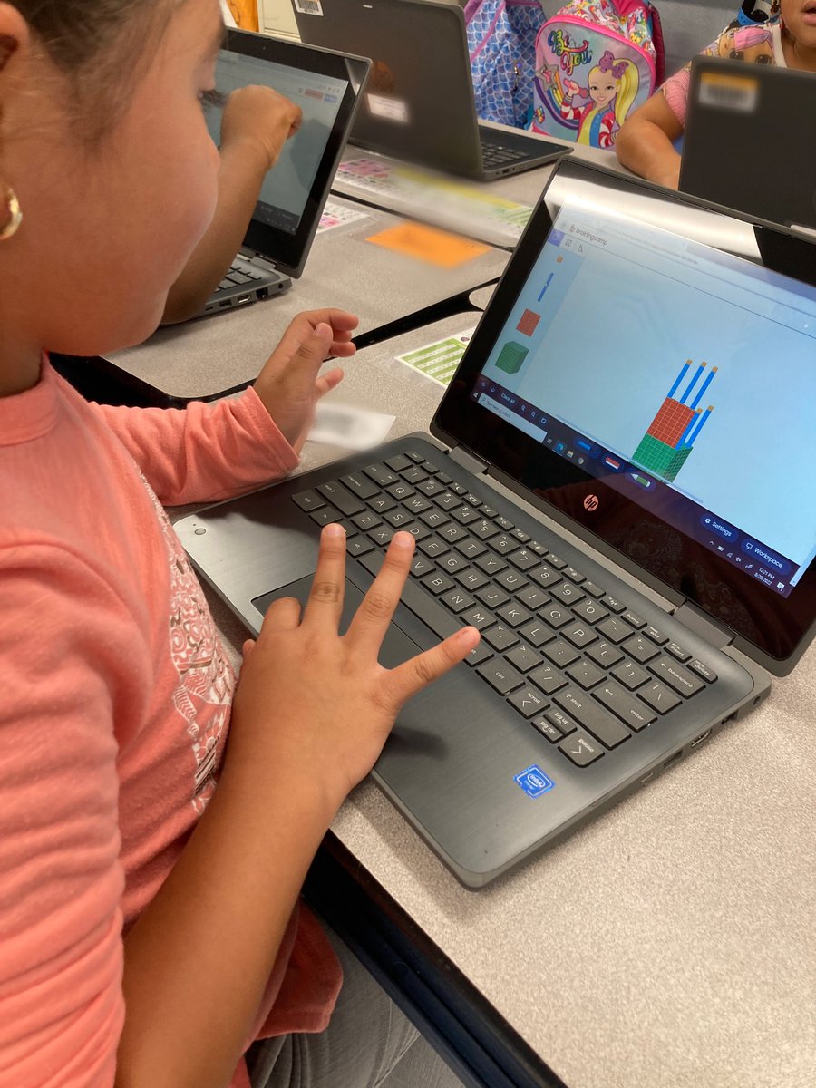 LenardITC's tweet photo. Ms. Cessna’s 2nd graders worked on their problem solving skills using tangrams on BrainingCamp. @brainingcamp @PWCSNews #VNESwildcats https://t.co/XrId0P91We