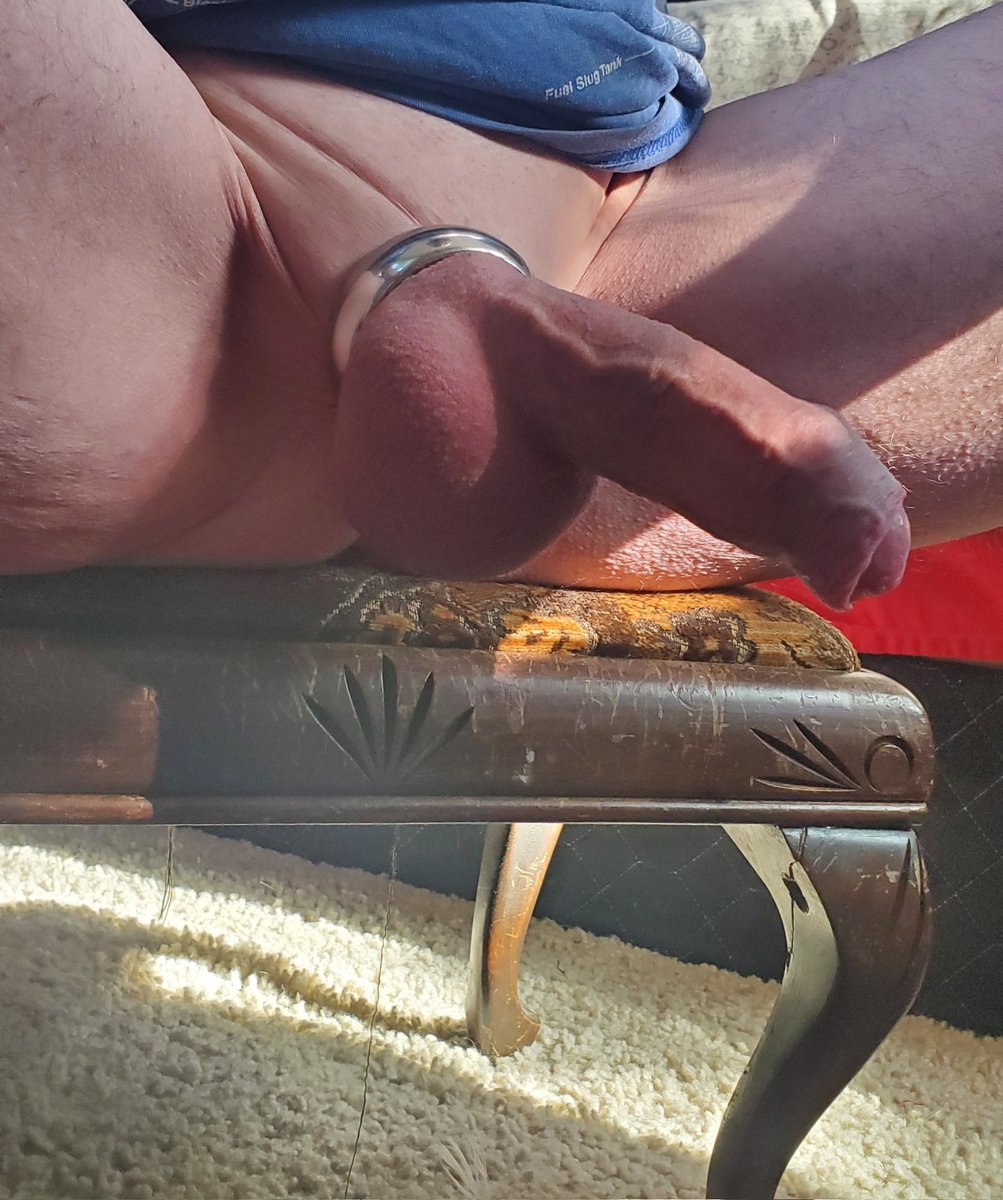 UncutHog70's tweet photo. It's #masturbationmonday.  Do you 'bate to the Hog?  Silly question, of course you do.  

#foreskin #cockring #shavedcock #bwc #uncut #uncutdaddy #dadbod #pansexual https://t.co/PsOcF3D9zG