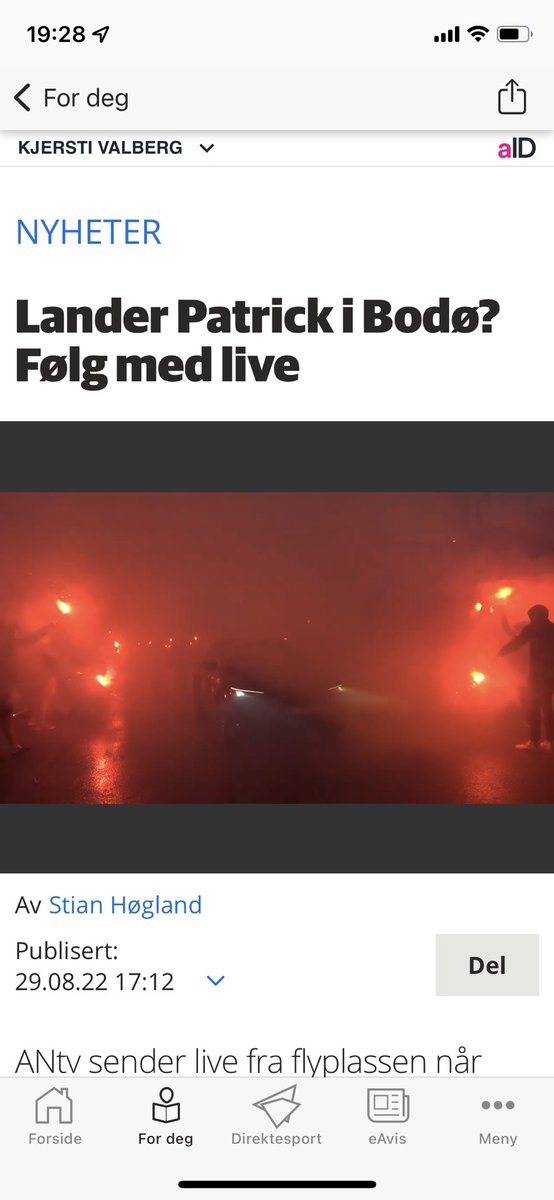 kjerstival's tweet photo. DEN velkomsten 🤩🥳 #bodø #glimt #patrickberg https://t.co/JNsVW9MwsH