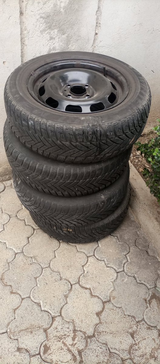 Second hand tyres size 15 4 pcs f interested in dm me