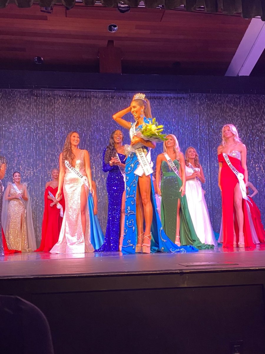 SMastersKLFY's tweet photo. Proud to say I’m Miss Sportsman's Paradise USA 2023.
Off to Miss Louisiana USA @MissLAUSA in February!
God is good.
@KLFY
#misssportsmansparadiseusa #misslausa #misslouisianausa #rpmforthewin #rpmproductions #pageantry #louisiana #thankful https://t.co/Sns49mhiBE