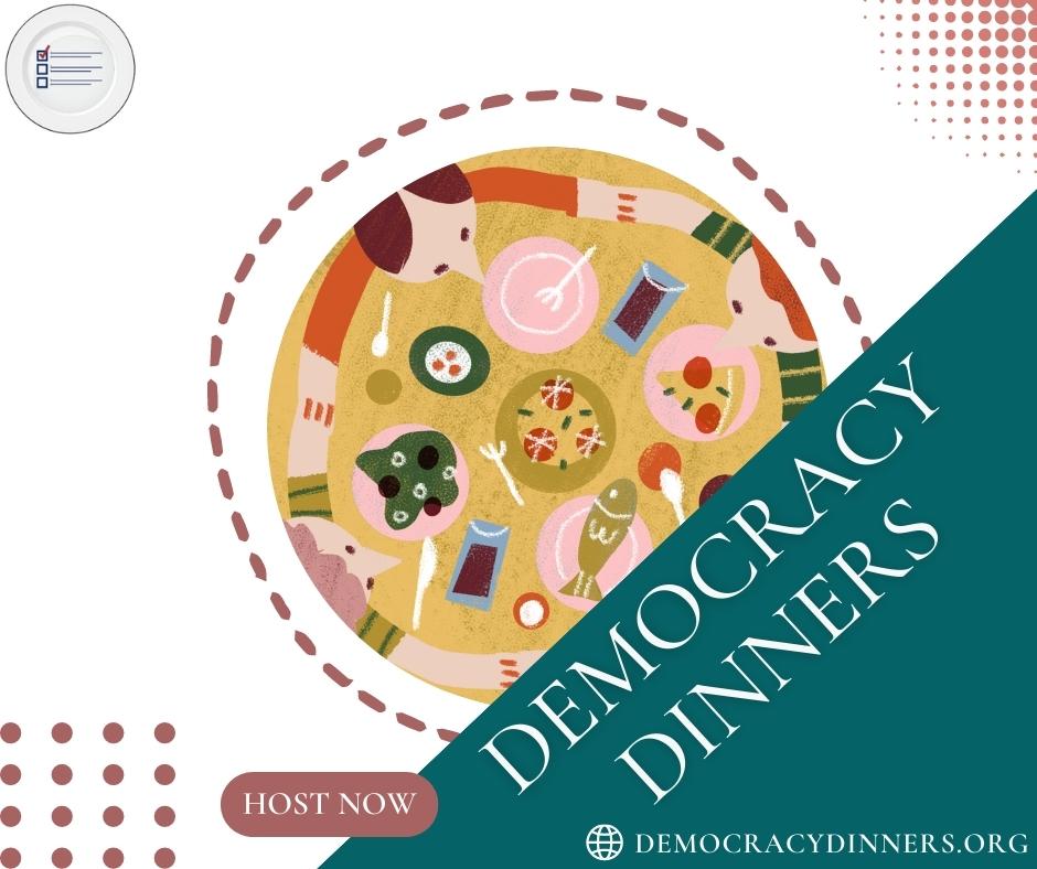 demdinners's tweet photo. Host your own Democracy Dinner with us! If you want to facilitate thoughtful conversation over a good meal join us today at: https://t.co/hvqwNWXfR0! This is not a normal year. This is not a normal time. This moment needs you. This moment needs us all. https://t.co/bMxHIYFpNs