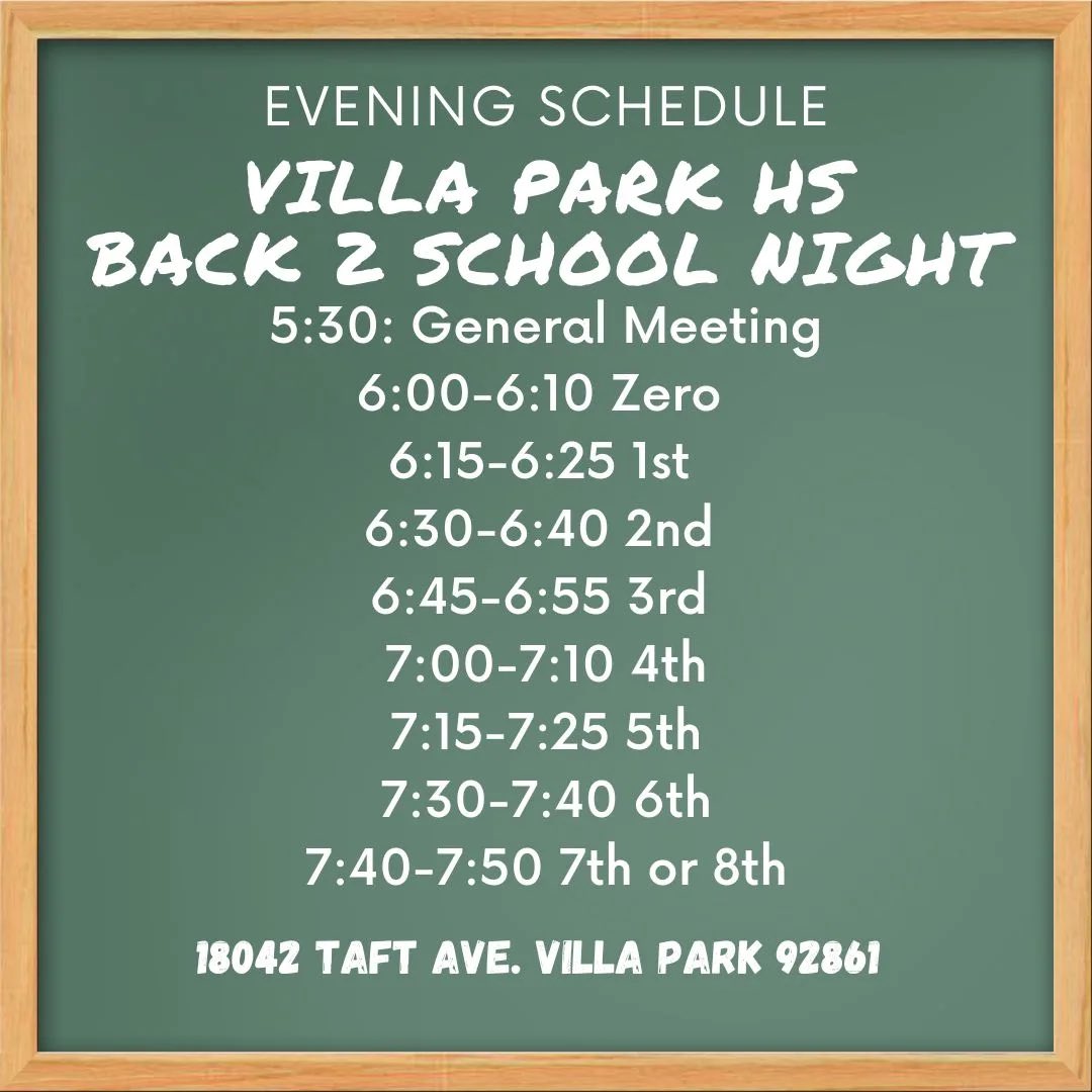 Villa Park High School tweet media